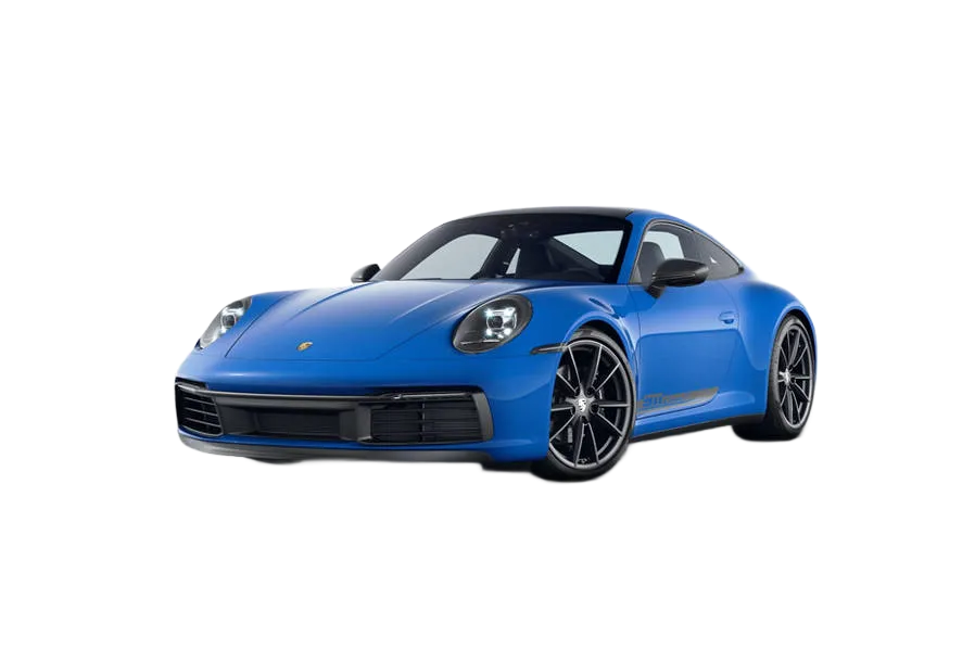 Blue Sports Car